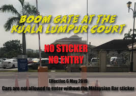 It is located along the duta road in segambut, kuala lumpur. Notification Of The New Boom Gate At The Kuala Lumpur Court Complex Kl Bar