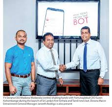 Fortunaglobal Launches Sri Lanka S First Sinhala And Tamil News Bot Daily Ft
