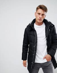 Armani exchange black down jacket size medium. Shop Armani Exchange Long Down Puffer Jacket In Black Black