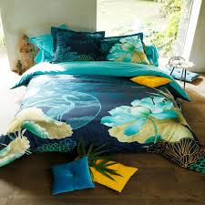 Vous flashez sur un motif ? Housse De Couette Coton Heron Bleu 3 Suisses