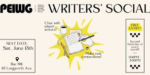 Free Monthly Writers' Social | Charlottetown, PEI