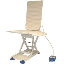 Once they are feeling secure, they turn their body and lift one leg over the side of the bathtub (in sitting) and into the tub. Ameriglide Bathtub Lift