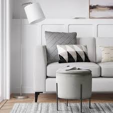 More images for farmhouse living room furniture images leather and metal ottoman » Ottomans Stools Benches Target