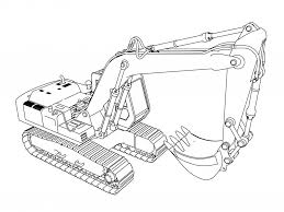 Excavator Coloring Pages In 2020 Lego Coloring Pages Coloring Pages Firetruck Coloring Page