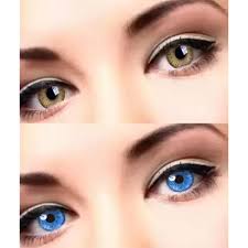 Buy Color Eye The Best Hazel, Blue Color Contact Lens For Your Best Eye  Color look Online at Best Prices in India