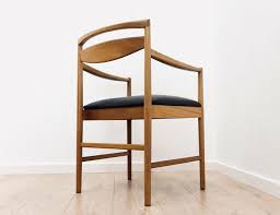 Mid Century Vintage Teak A H Mc Intosh Desk Dining Carver Chair 1960 S 825 A H Mcintosh Vinterior Carver Chair Chair Mid Century Dining Chairs