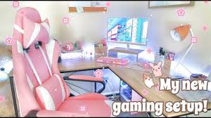 All pictures, details and updates of this build by kaicho posted on builds.gg. My New Gaming Setup Cute And Aesthetic And Pink Youtube