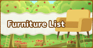 How do you know that you've found a trail that's worth. Animal Crossing All Furniture List Acnh Gamewith