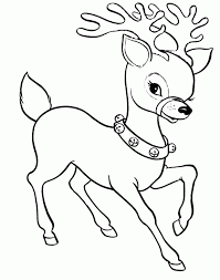 Get this free christmas coloring page and many more from primarygames. Reindeer Free Christmas Coloring Pages For Kids Drawing With Crayons