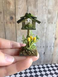 Miniatur Vogelhaus Puppenhaus Garten Zubehor Marchengarten Modern Minyatur Bahceler Minyatur Masal Bahceleri Bonzai Agaci