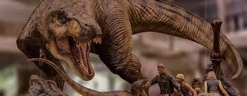 It is the first installment in the jurassic park. Dinosaurs Rule The Earth Again With Iron Studios Jurassic Park Final Scene Statue Toy Origin