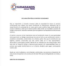 Somos un partido libre y tu aportación nos permite. Ciudadanos On Twitter Declaracion Publica Partido Ciudadanos