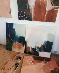 Looking Forward To Adding More Layers To These And Seeing Where The Ride Takes Me Workinprogress Studioscenes Abstract Art Painting Art Abstract