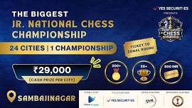 Prime Engage Jr. Chess Championship | Sambhajinagar