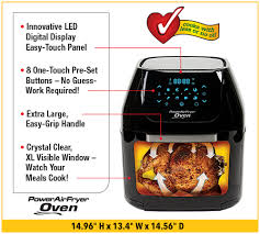 Power Airfryer Oven The Healthy Way To Fry Food Power Airfryer Air Fryer Oven Recipes Oven French Fries Food
