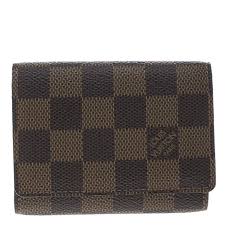 Shutterfly classic bold stripe business card holder, ,adult unisex $15 $29.99. Louis Vuitton Damier Ebene Canvas Business Card Holder Louis Vuitton Tlc