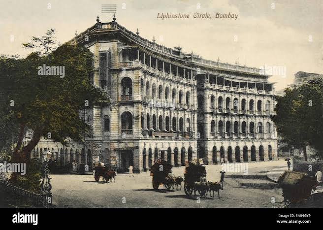 Elphinstone circle old bombay mumbai hi-res stock photography and images - Alamy