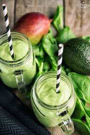 Mango Avocado And Spinach Smoothie Paleo Leap Recipe Spinach Avocado Smoothie Spinach Smoothie Paleo Drinks
