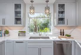 This beautiful quartz surface will be a magnificent pair for white cabinets. White Quartz Kitchen Countertops With White Cabinets Stoneadd Photo