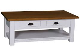 Cette table comprend un design contemporain et une construction en bois. Acheter Votre Table Basse En Pin Massif Bicolore Avec Tiroir Chez Simeuble