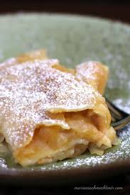 Bayerischer Apfelstrudel Maria Es Schmeckt Mir Rezept Apfelstrudel Rezept Strudel Rezept Strudelteig Rezept