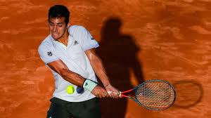 Argentina's federico delbonis and marin cilic of croatia pose for photos ahead of the first singles rubber on friday in the davis cup final. Eh58vmgxwqtfm