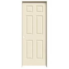 Jeld Wen Cream N Sugar Prehung Hollow Core 6 Panel Interior Door Actual 81 688 In X 25 562 In Lowoljw136500344 Prehung Interior Doors Reliabilt