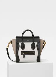 nano luggage bag in multicolour baby grained calfskin celine fashion bags bags casual bags