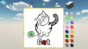 Educational interactive coloring book featuring wonderfully designed fantasy village. Abc Coloring Town On Steam