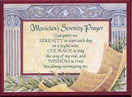 Church worship services and bible studies are normally opened with a prayer. Musicians Serenity Prayer Serenity Prayer Prayers Hymn Sheet Music