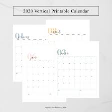 ☼ printable calendar 2020 pdf: Free 2020 Printable Calendars My Only Sunshine