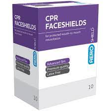 It is equipped with a one way valve. Aeroshield Disposable Cpr Face Shields Aero Healthcare