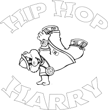 Hip Hop Harry Love This When I Was Little Coloring Books Dance Coloring Pages Mermaid Coloring Book