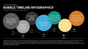Bubble Timeline Infographics Powerpoint Keynote Template