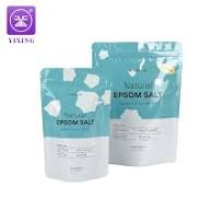 Custom Design Full Color Printed Frosted Resealable Waterproof Stand up  Bath Salt Zip Lock Mylar Packaging Pouch Bags with Logo