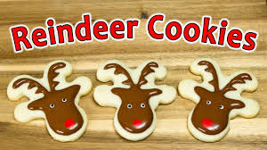 Carefully bend arms and legs towards the head, making the arms into ears and the legs into antlers. How To Make Reindeer Cookies From Cookies Cupcakes And Cardio Youtube