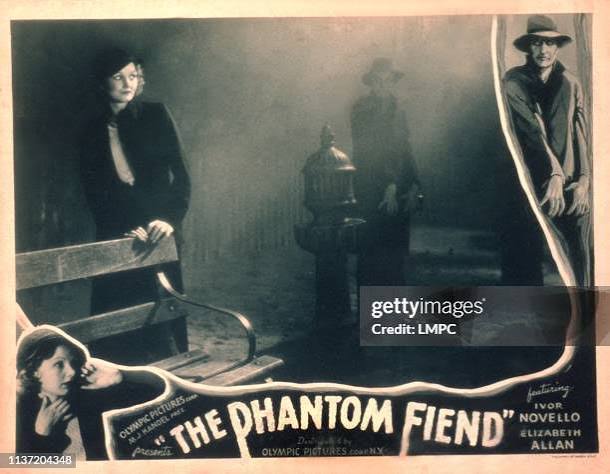 The Lodger, lobbycard, (aka THE PHANTOM FIEND, from left: Elizabeth... News  Photo - Getty Images
