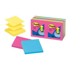 3m r330 12an 3x3 neon pop up post it pad pads flipchart