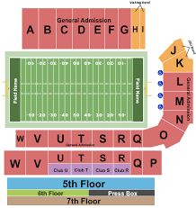 Burgess Snow Field At Jsu Stadium Seating Charts For All