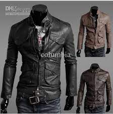 2012 New Fashion Mens Locomotive Cultivate Ones Morality Pu Leather Jackets Coat Outerwear 2294 From Columbia 28 95 Dhgate Com Leather Jacket Black Leather Jacket Men Collar Leather Jacket