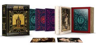 John Wick 1-3 Stash Book Collection [SteelBook] [4K Ultra HD  Blu-ray/Blu-ray] [Only @ Best Buy] - Best Buy