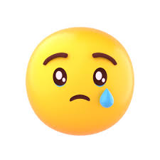 ^ just above here is the pleading face emoji. Sad Emoji With Tear Royalty Free Gif Animated Clipart Free Png Free Clip Art