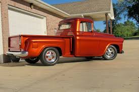 Image result for Orange 1957 Truck