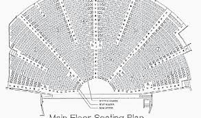 Ryman Auditorium Seat Map Ryman Seating Chart Main Floor