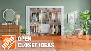 Firstly, the options of how to make an open closet increase another advantage of the open closet is that you see clothes, shoes and accessories more easily. Open Closet Ideas The Home Depot Youtube