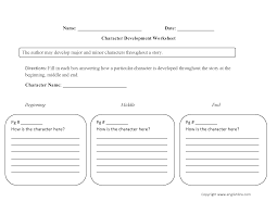 Character Analysis Worksheets Character Trait Worksheets Basic Math Worksheets Character Education