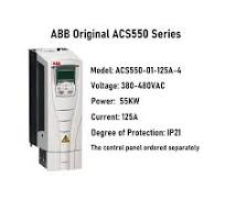 55kw ABB Inverter Acs550-01-125A-4 Machine 0-1kHz Pulse Frequency Voltage  Converter 3p
