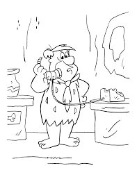 Coloring pages for children of all ages! Coloring Page Flintstones Coloring Pages 29
