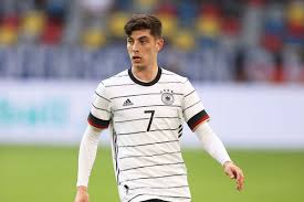 Kai havertz und julian brandt kommentieren ein besonderes leverkusener tor. With A Strong Effort Against Latvia Kai Havertz States His Case For Starting Role Against France Bavarian Football Works