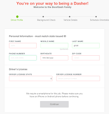 First, you have to give your personal information to the doordash. Doordash Driver Requirements And How To Become A Dasher Gigworker